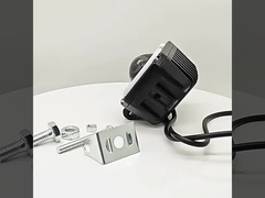 4x4 أوفرويد مصباح العمل المضيء الضبابية الضوء القيادة 12-80 فولت 4 بوصة 30W زاوية العيون الدراجة النارية مزدوجة