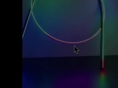 مجموعة الإضاءة المحيطة بالسيارة مقاومة للماء IP65 8 أوضاع التحكم عن بعد أضواء LED لنموذج السيارة العالمي