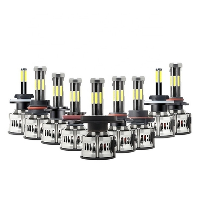 8 جوانب H1 H3 H4 H7 9005 9006 مصباح أمامي LED للسيارة 6000K 360 Canbus