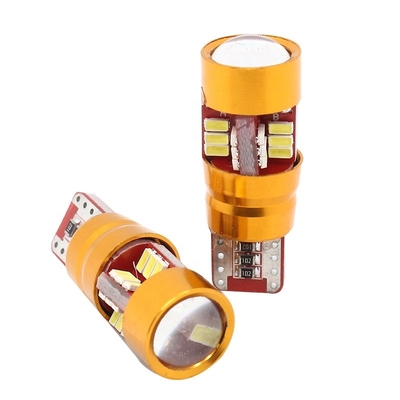 12V Canbus T10 3014 27SMD سيارة لمبات الضوء LED للشاحنات قبة القراءة وقوف السيارات الخفيفة