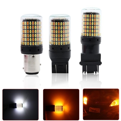 168smd عكس أضواء إشارة الانعطاف للسيارة 12 فولت مصابيح ضباب Led عالمية 30 وات