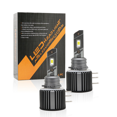 شراء ODM Faros Focos Luc H15 بقيادة مصباح المصباح 8000Lm للسيارة هالوجين بقيادة رئيس ضوء online manufacture