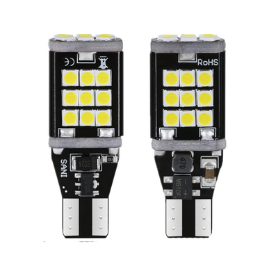 شراء ODM 3030 T15 السيارات الصمام إشارات الانعطاف في Canbus خالية من الأخطاء الفرامل عكس للسيارات online manufacture