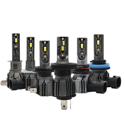 شراء لمبات المصابيح الأمامية للسيارة LED فائقة السطوع CSP 3570 12V 9005 9006 online manufacture