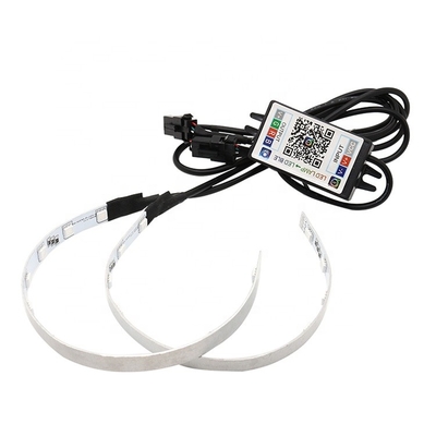 شراء 360 درجة RGB تزيين RingLED أضواء السيارة المحيطة عيون الشيطان أضواء السيارة online manufacture