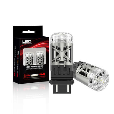 شراء أحدث مصابيح LED مبتكرة للسيارات 3157 3156 BA15S 1600LM 12V 24V لفرامل السيارة إشارة التوقف العكسية مع شريحة 7035 online manufacture
