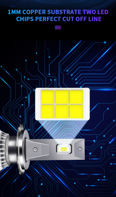 2 الجانبين H7 LED لمبة 180 واط 360 درجة اللمعان السوبر مشرق سيارة المصابيح الأمامية H4 H11 HB3 9005 S2 السيارات بقيادة مصباح المصباح