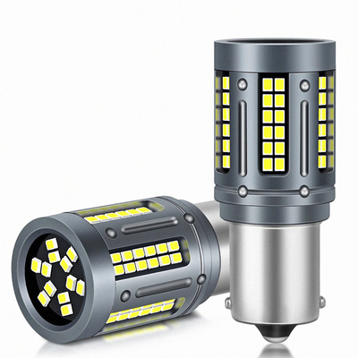 1156 2016 84smd مصباح إشارة الانعطاف للسيارة 6500k 12 فولت مصباح أمامي Led خلفي