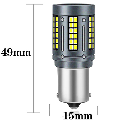 1156 2016 84smd مصباح إشارة الانعطاف للسيارة 6500k 12 فولت مصباح أمامي Led خلفي