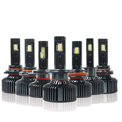 F5 Faro Focos H7 لمبات المصباح الأبيض H4 مصباح 110W رأس عالي الطاقة