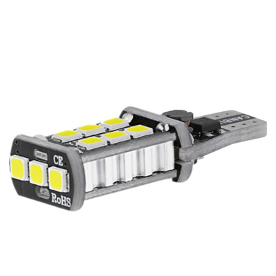 W6W WY16W 15 SMD السيارات LED المصباح 2835 وقف الضوء T15 سيارة الصمام الخفيفة