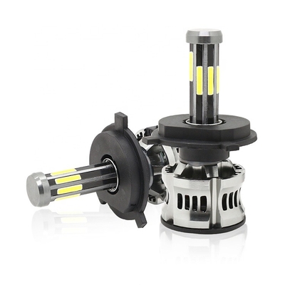 8 جوانب H1 H3 H4 H7 9005 9006 مصباح أمامي LED للسيارة 6000K 360 Canbus