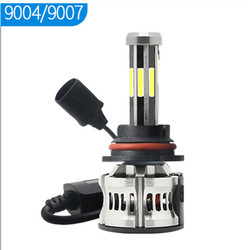 8 جوانب H1 H3 H4 H7 9005 9006 مصباح أمامي LED للسيارة 6000K 360 Canbus