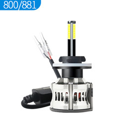 8 جوانب H1 H3 H4 H7 9005 9006 مصباح أمامي LED للسيارة 6000K 360 Canbus