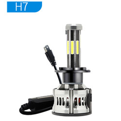 8 جوانب H1 H3 H4 H7 9005 9006 مصباح أمامي LED للسيارة 6000K 360 Canbus