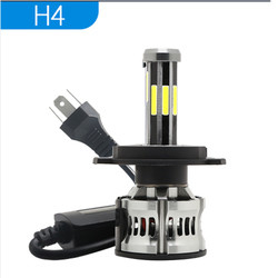 8 جوانب H1 H3 H4 H7 9005 9006 مصباح أمامي LED للسيارة 6000K 360 Canbus