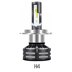 العالمي 3 ألوان ألمع لمبات المصباح LED H1 H3 H4 H7 H11 9005 9006