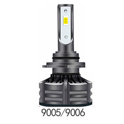 العالمي 3 ألوان ألمع لمبات المصباح LED H1 H3 H4 H7 H11 9005 9006