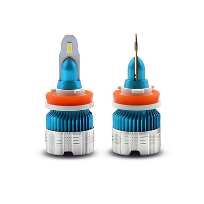 H1 H3 H4 H7 H8 H11 9005 9006 LED لمبات المصابيح الأمامية للسيارة MI2 الضوء الأبيض