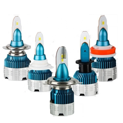 H1 H3 H4 H7 H8 H11 9005 9006 LED لمبات المصابيح الأمامية للسيارة MI2 الضوء الأبيض