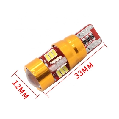 12V Canbus T10 3014 27SMD سيارة لمبات الضوء LED للشاحنات قبة القراءة وقوف السيارات الخفيفة