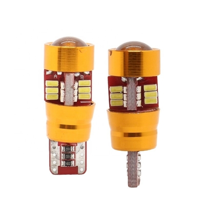 12V Canbus T10 3014 27SMD سيارة لمبات الضوء LED للشاحنات قبة القراءة وقوف السيارات الخفيفة