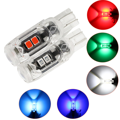 LED عالية السطوع لمبات الإضاءة LED للسيارات T10 3030 5SMD Canbus لوحة ترخيص ضوء السيارة Sidelamp
