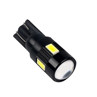 T10 5630 6 SMD غير قطبية بقيادة لمبات الإضاءة الجانبية للسيارة تعديل لمبة LED تيار مستمر 12 فولت