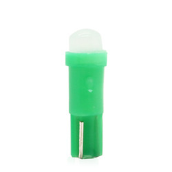 أضواء مؤشر led 12 فولت للسيارات T5 COB 1SMD 3D أحمر / أخضر / أصفر / أزرق / أبيض LED