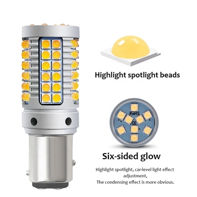 23 واط في Canbus 1156 3030 69smd أضواء إشارة الانعطاف للسيارة P21w Ba15s 1156 عالية السطوع