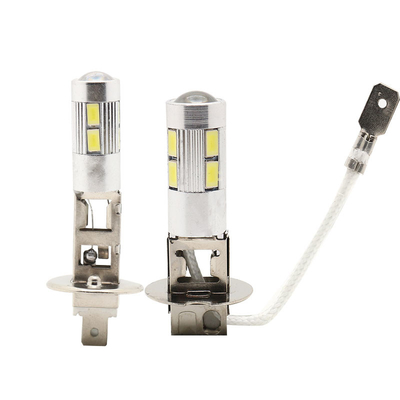 مصابيح الضباب للسيارات H1 5630 10SMD Smd الضباب القيادة H3 بقيادة مصباح الضباب الخفيف 12 فولت