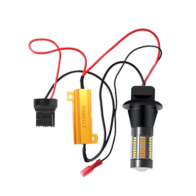 T20 CANUBS LED أضواء الفرامل بدوره إشارة 7440 4014 66SMD أضواء النهار تشغيل الصمام