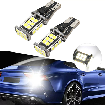 T15 3030 24SMD Canbus LED المصباح 12 فولت تسليط الضوء على عكس ضوء ركن السيارة