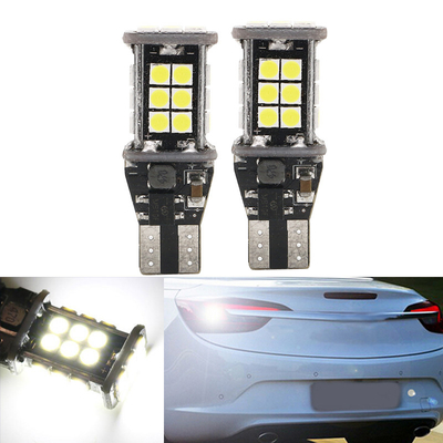 T15 3030 24SMD Canbus LED المصباح 12 فولت تسليط الضوء على عكس ضوء ركن السيارة