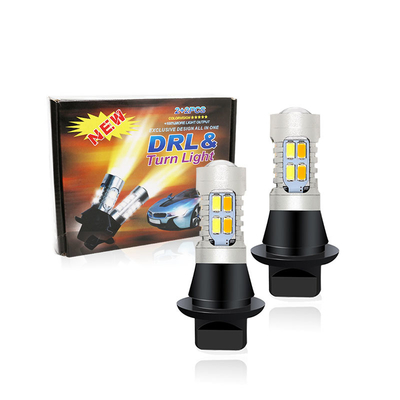5630 20SMD LED لمبات إشارة الانعطاف مزدوجة اللون 7440 T20 BA15S 1156 BAU15S