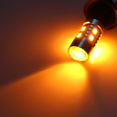 5630 20SMD LED لمبات إشارة الانعطاف مزدوجة اللون 7440 T20 BA15S 1156 BAU15S