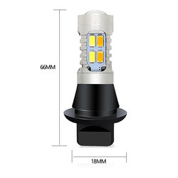 5630 20SMD LED لمبات إشارة الانعطاف مزدوجة اللون 7440 T20 BA15S 1156 BAU15S