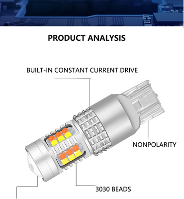 30SMD السيارات رئيس الأنوار 3030 الفرامل وأضواء إشارة الانعطاف 10W