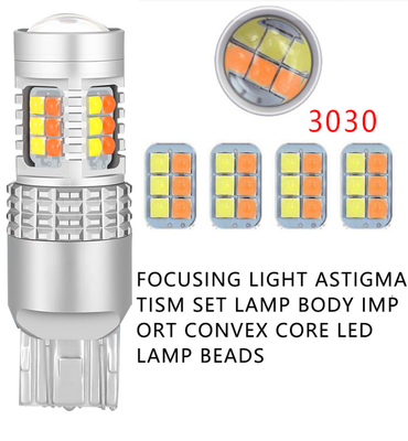 30SMD السيارات رئيس الأنوار 3030 الفرامل وأضواء إشارة الانعطاف 10W