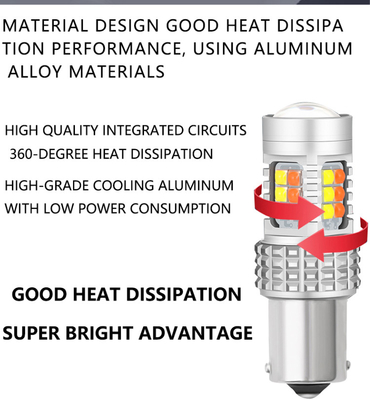 30SMD السيارات رئيس الأنوار 3030 الفرامل وأضواء إشارة الانعطاف 10W