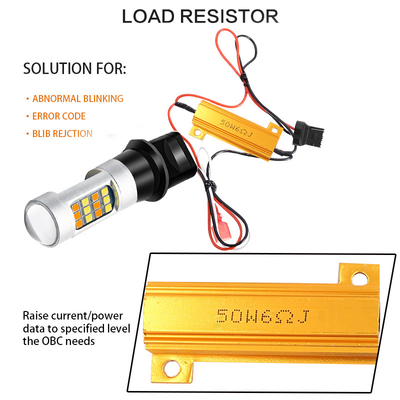 OEM 1156 T20 Bulb Canbus Car Turn Turn Signal Light 7440 Led ضوء داخلي وامض