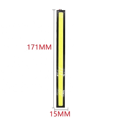 مصباح LED نهاري للجري للسيارات 17 سنتيمتر COB 12 فولت مصباح خلفي للسيارة