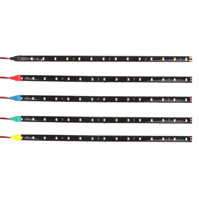 30 سنتيمتر مصباح أمامي للسيارة LED أنبوب قطاع 3528 التصحيح ضوء تحذير الطوارئ