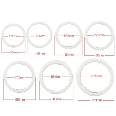 COB عيون الملاك أدى حلقات هالو مصباح الضباب 60mm 70mm 80mm 90mm 100mm 110mm 120mm