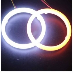 4014 LED أضواء السيارة المحيطة 60mm DRL تشغيل ضوء ثنائي اللون Led Angel Eyes Kit