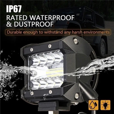 مصابيح القيادة من سبيكة الألومنيوم LED 10-30V LED Light Bar للسيارة