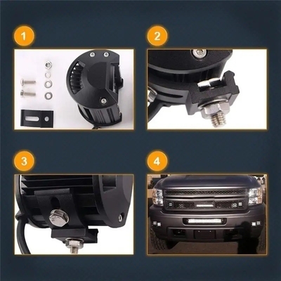 مصابيح القيادة من سبيكة الألومنيوم LED 10-30V LED Light Bar للسيارة