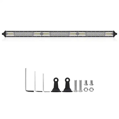 شريط ضوء LED مزدوج الصف للسيارة 200W - 1000W ملف الألومنيوم