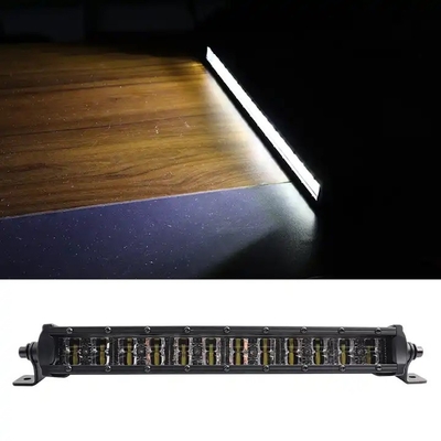 6D عاكس خارج الطريق LED ضوء شريط 4x4 12V 24V صف واحد للسيارات LED ضوء شريط
