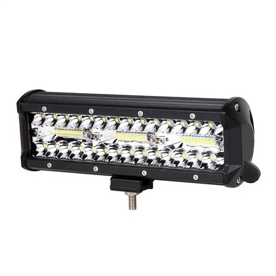 9 بوصة 180W صف مزدوج LED ضوء شريط أبيض / نبرة للسيارات الوعرة